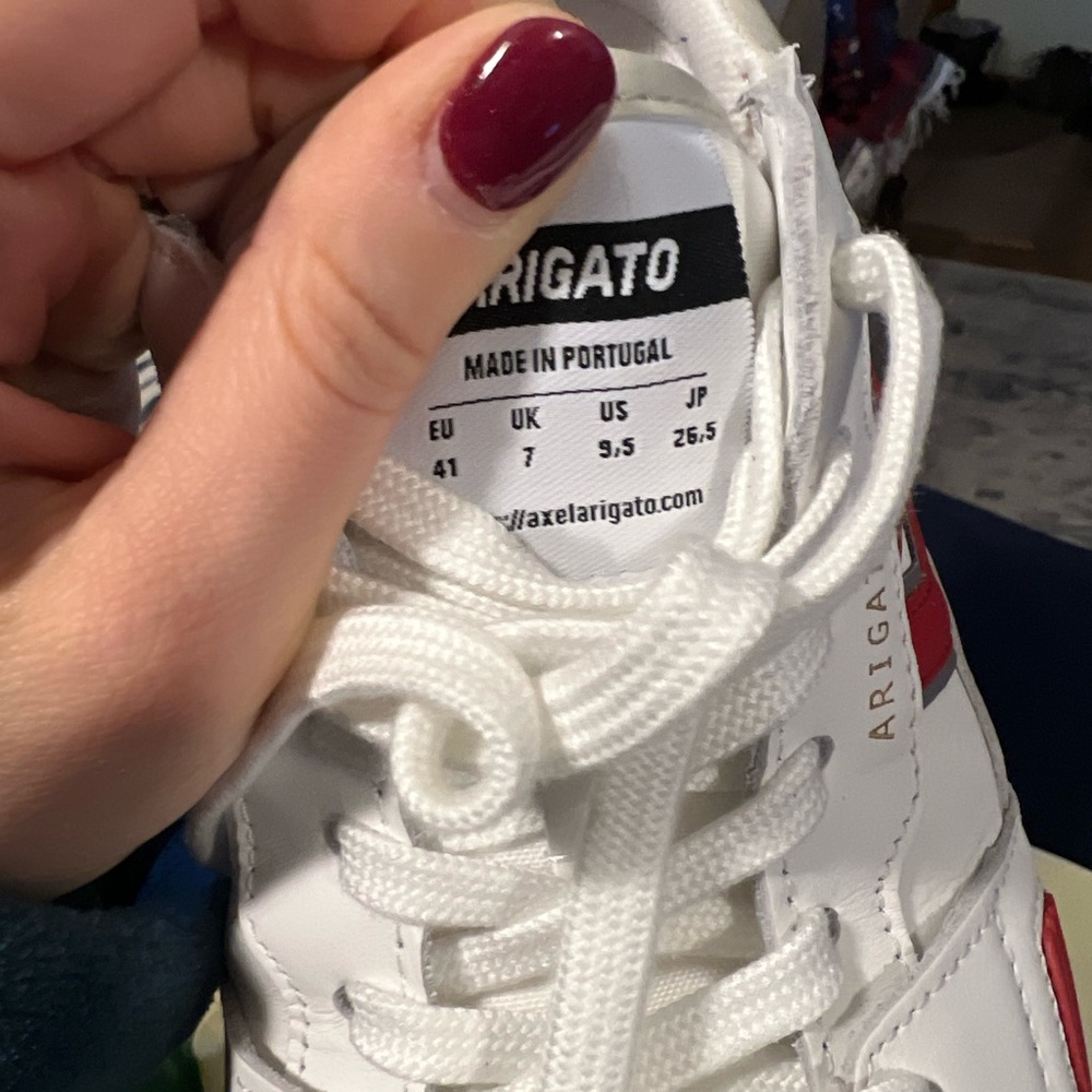 Comes with original dust bag. Worn once! Super comfortable and stylish.